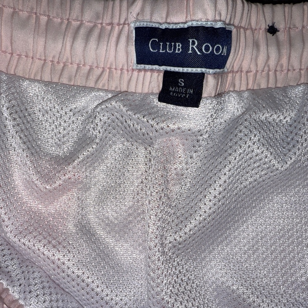 Pink and Yellow Ombre Men’s Swim  Shorts - Picture 2 of 2
